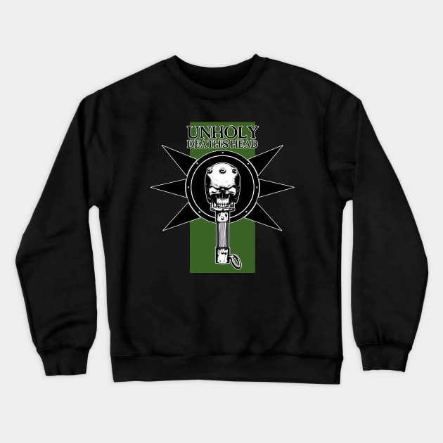 Unholy Death's Head Crewneck Sweatshirt by SimonBreeze